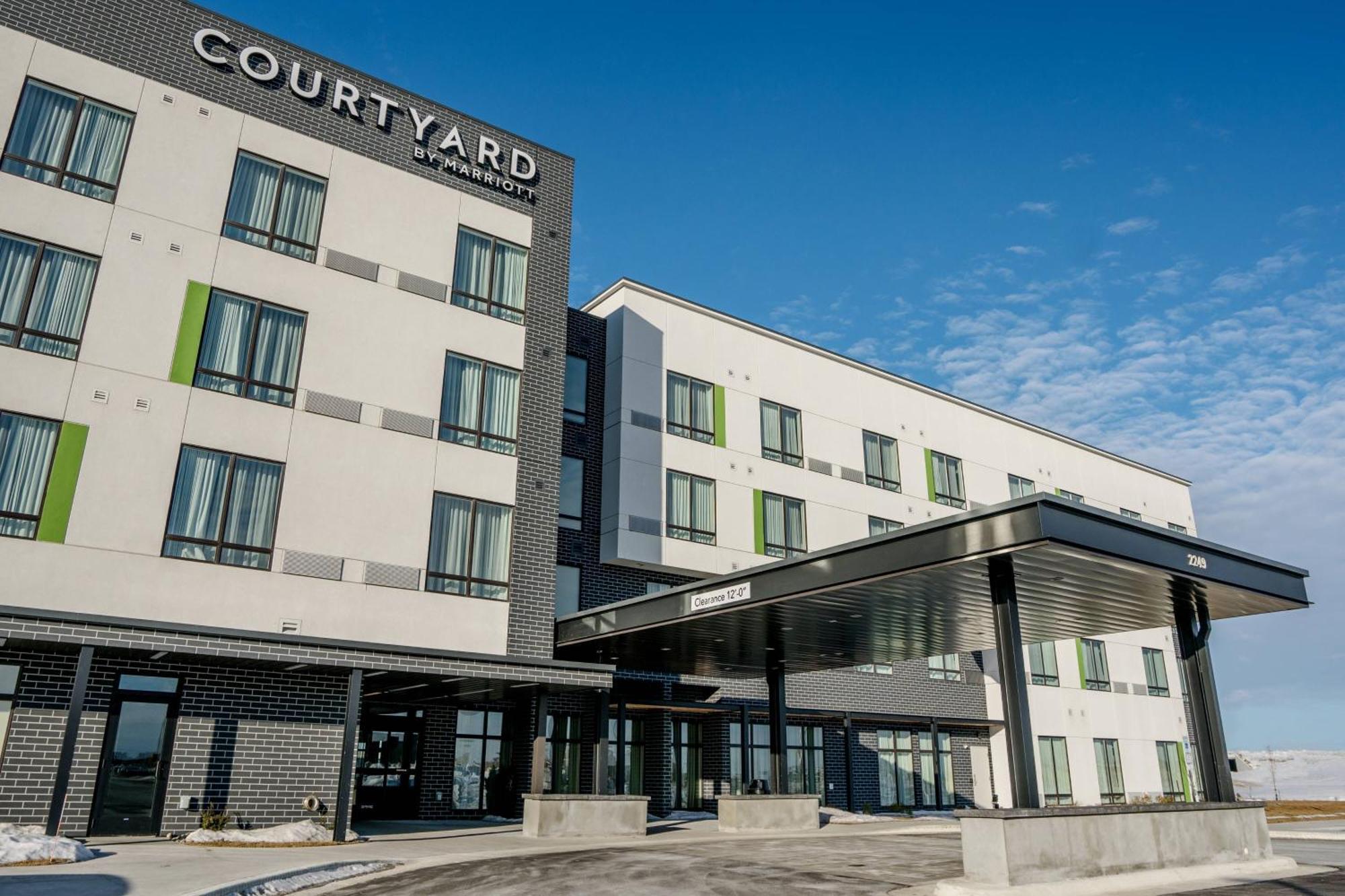 Hotel Courtyard By Marriott Fargo Exterior foto